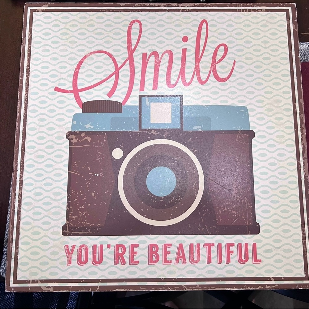 Smile You're Beautiful Wall Art